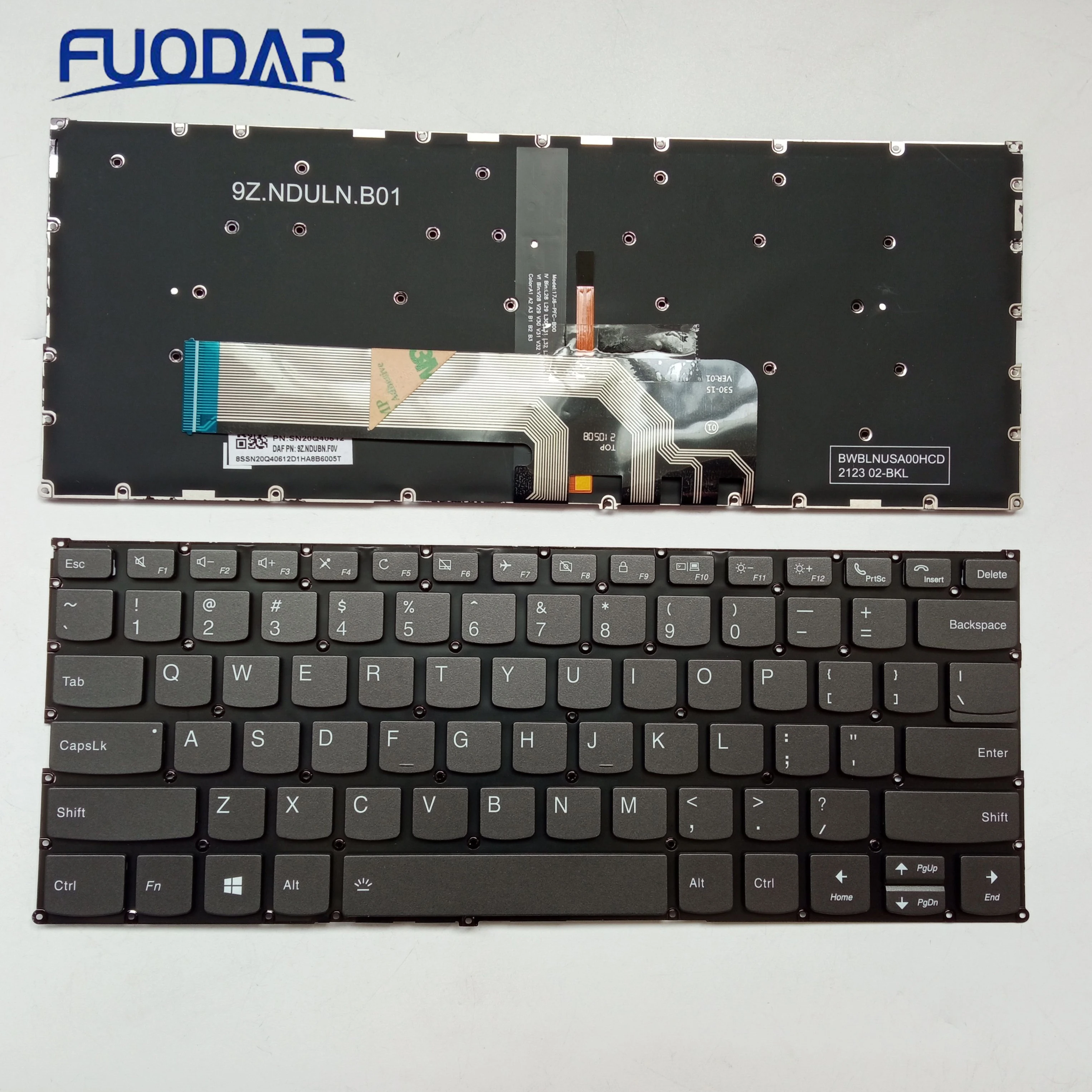 

For Lenovo IdeaPad C340-14IWL Thinkbook 14S FLEX14 C740 Notebook Keyboard New Original for Lenovo Notebook