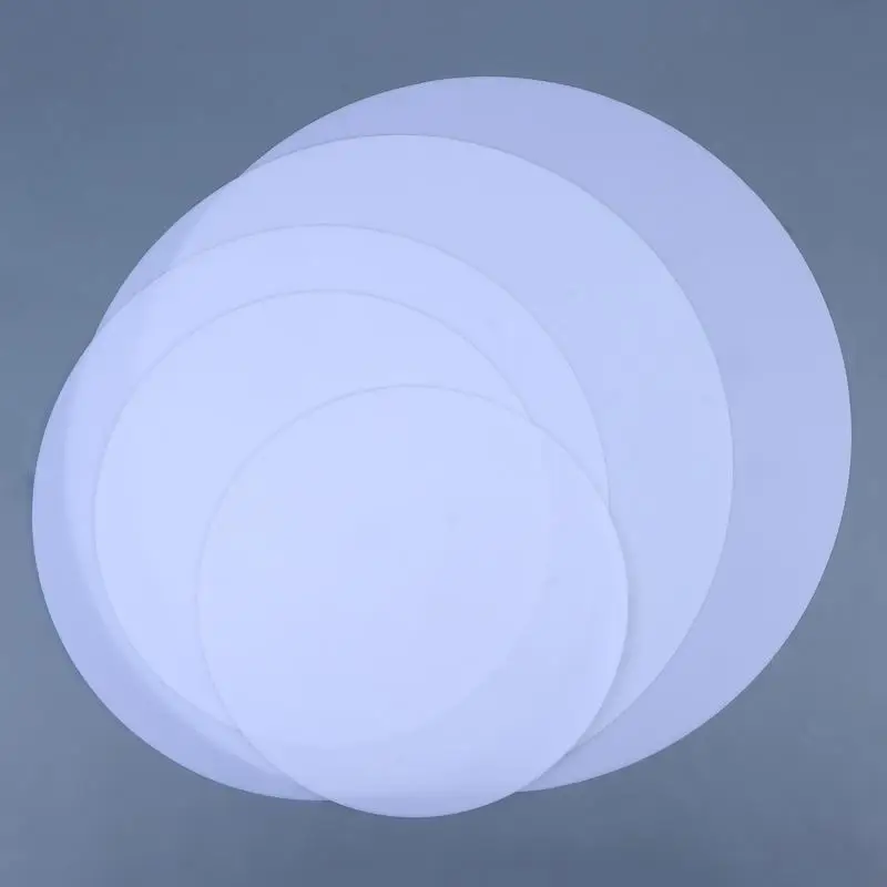 New Translucent White Lampshade Diffuser 215-370mm Diameter 1mm Thick Round Diffuser Sheet For Drum Lampshades Pendants Light