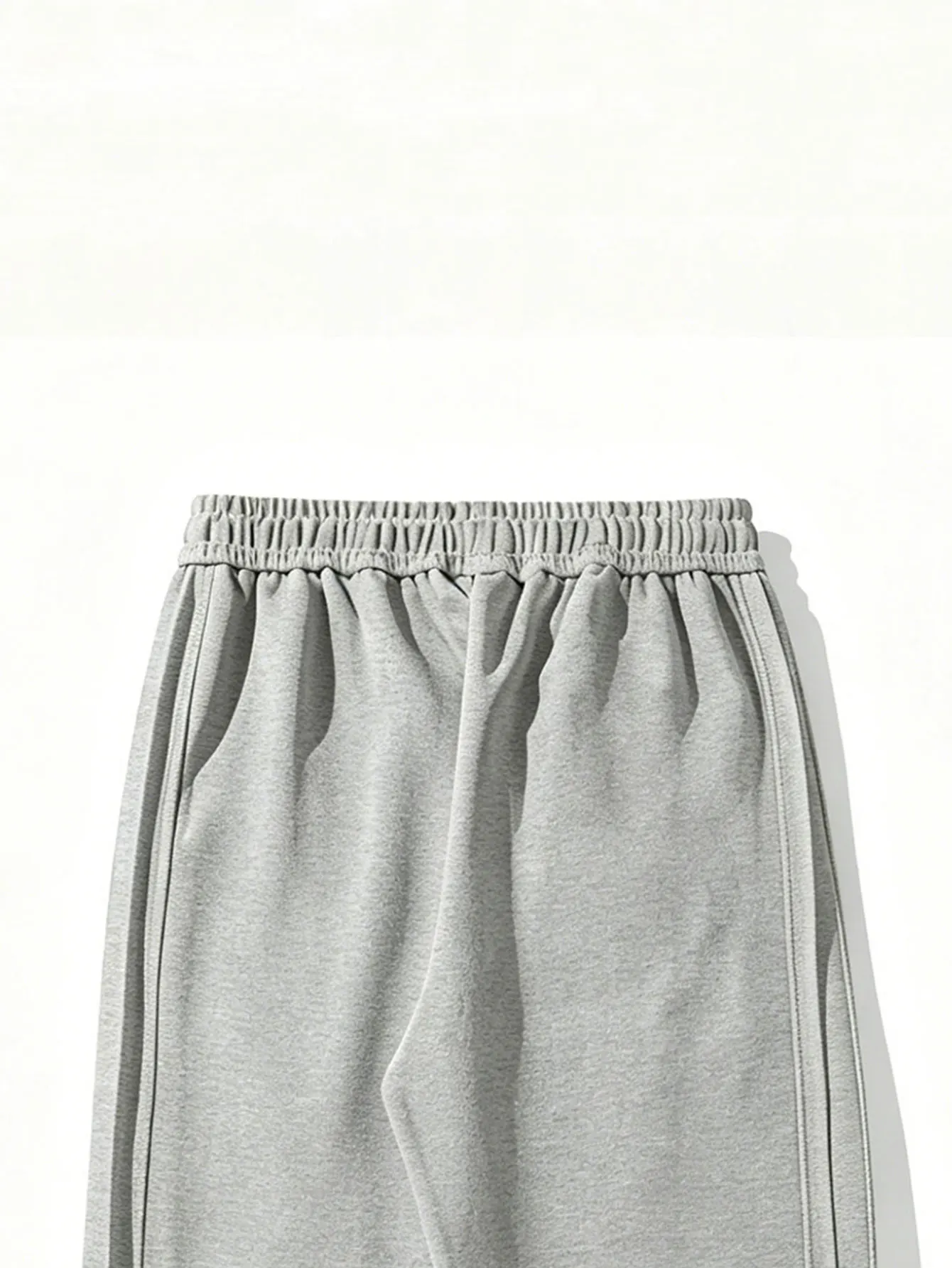 Herren-Freizeithosen, Locker Geschnittenes Design mit Weitem Bein, Elastischer Bund, Bequem für den Alltag, Modische Herrenbekleidung, Trendig und Stilvoll – Detail 19