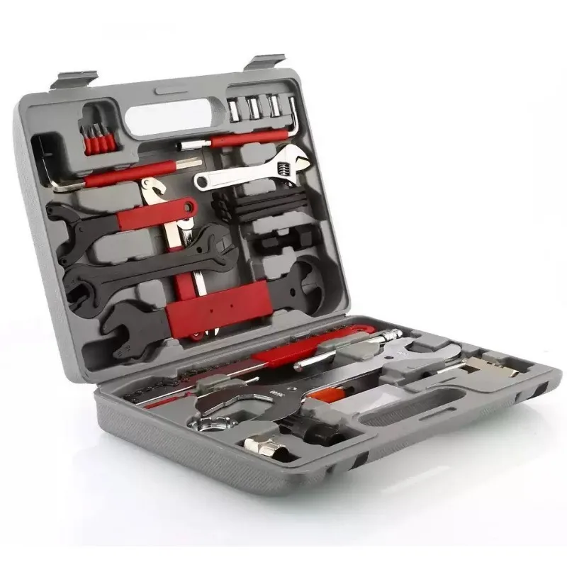 44-Piece Bicycle Repair Tool Kit Multi-Function Maintenance Set Cycling Tool Box