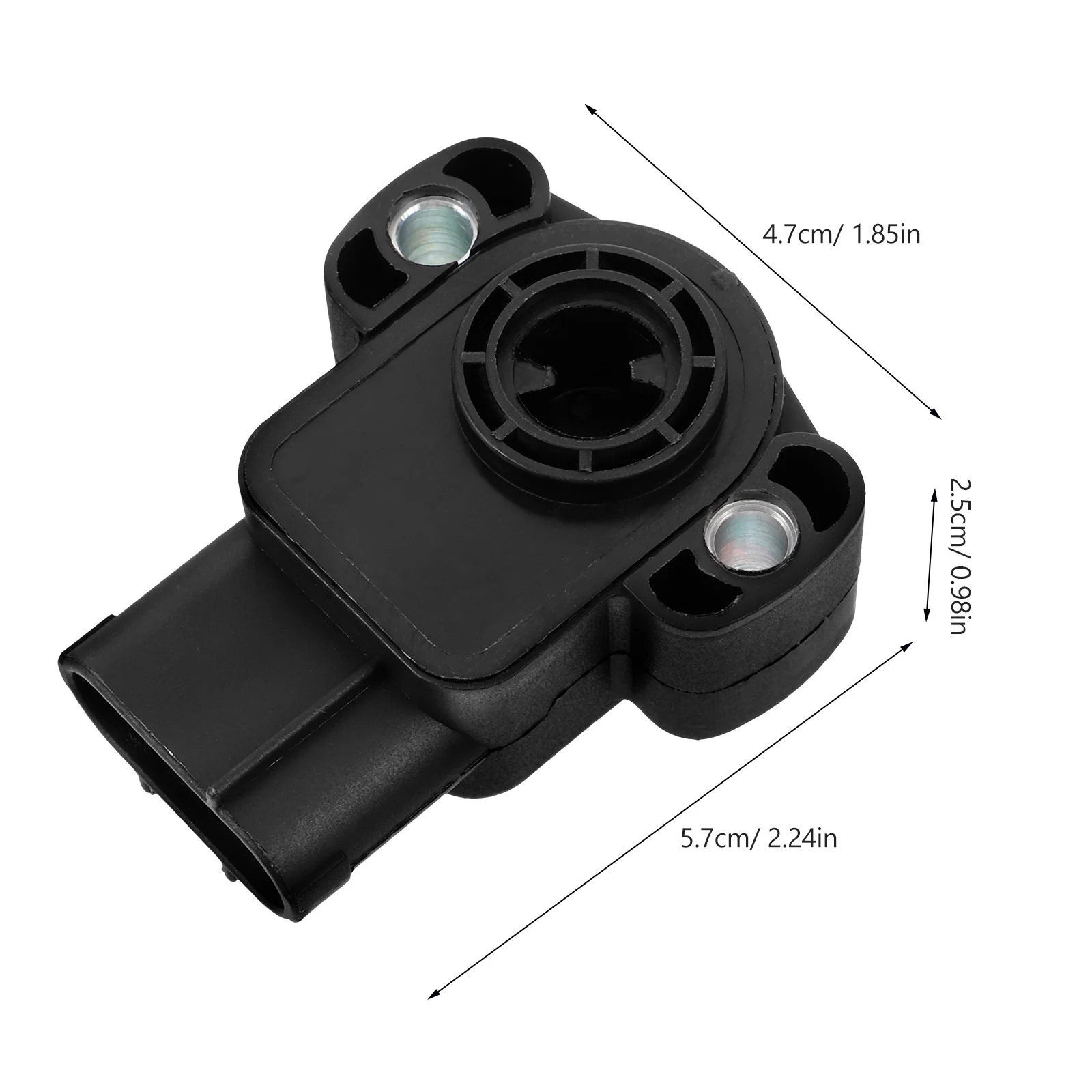 Sensor de posición del acelerador del vehículo, construcción robusta, vida útil extendida, estructura Simple, No necesita herramientas profesionales para coche