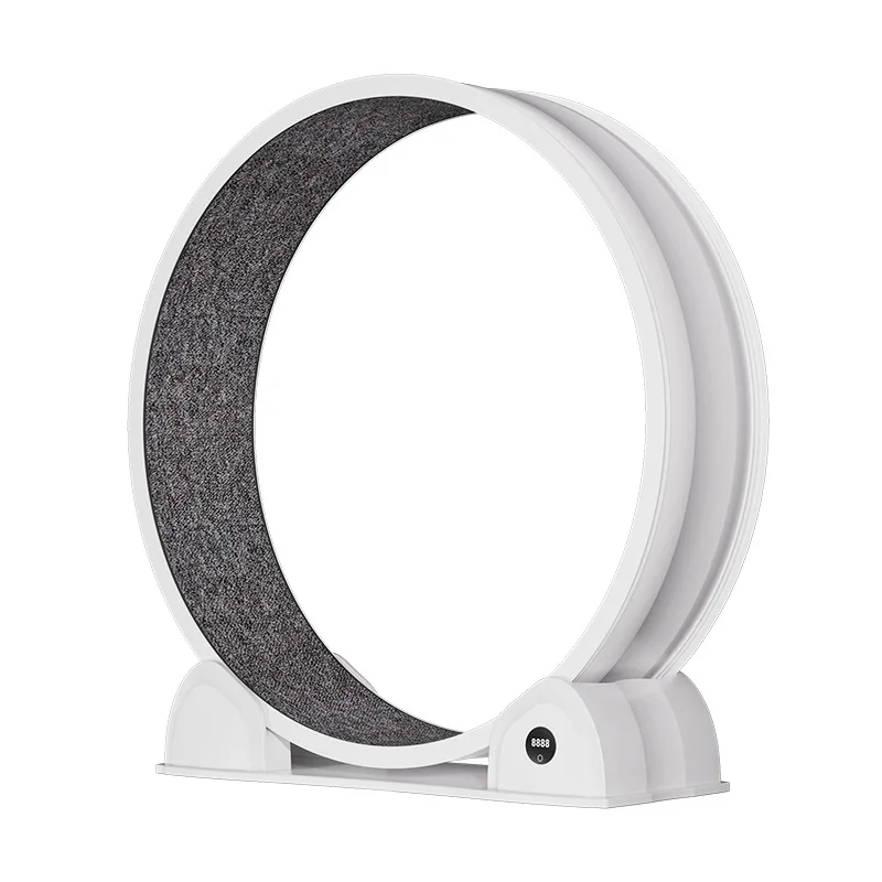 

New smart digital display cat treadmill, large diameter plastic cat wheel pet fitness toy