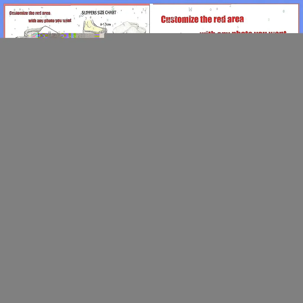 

Custom Personalized Slippers for Men & Women, Plush Warm House Shoes with Name (70 Chars)