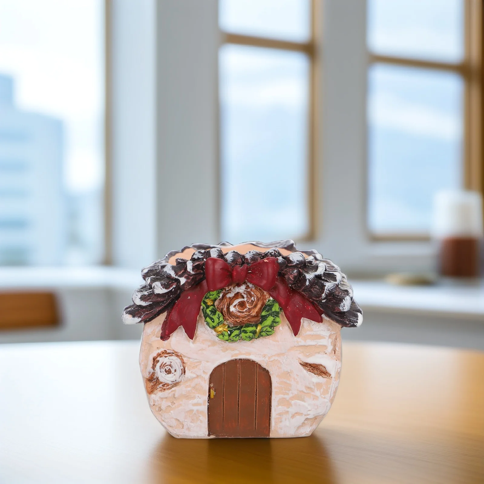 

Adorable House Shape Succulent Pot Decorative Cactus Planter for Home Office Desktop Garden Indoor Outdoor Decor