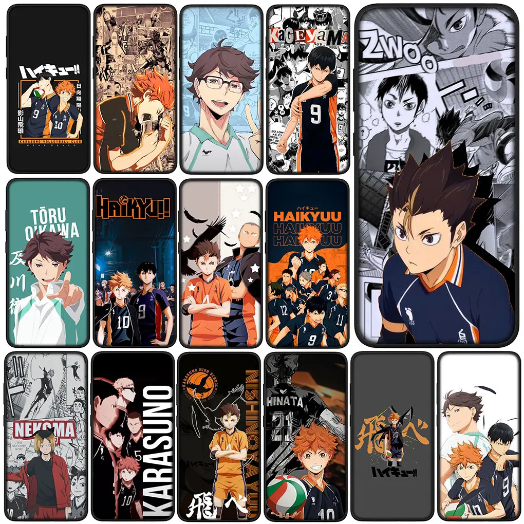 Чехол для телефона Toru Oikawa Haikyuu Shoyo Hinata, чехол для Xiaomi Poco X6 M6 X3 NFC GT X4 M4 M6 Pro F3 C40, мягкий корпус