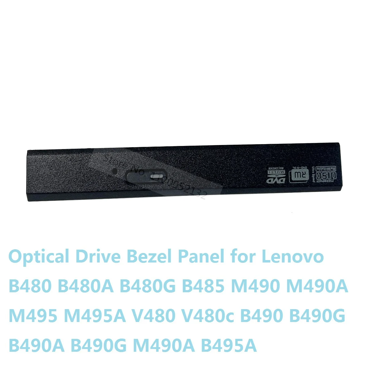 Painel Frontal Substituto para Unidade de Disco Óptico DVD ODD para Lenovo B480 B485 B490 M490 M495 V480 - Preto