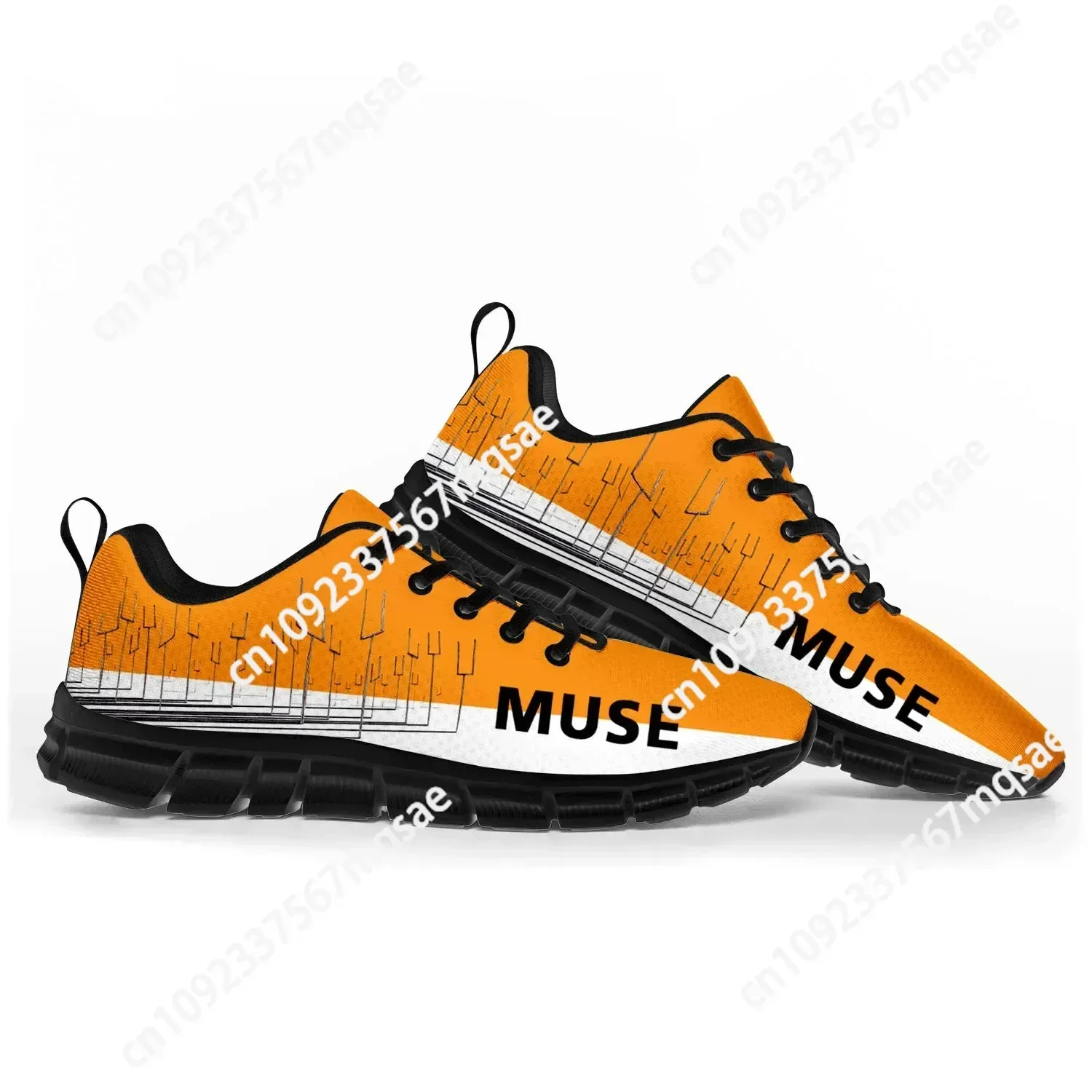 

Muse Rock Band England Sports Shoes Mens Womens Teenager Kids Children Sneakers Casual Custom High Quality Couple Shoes Black