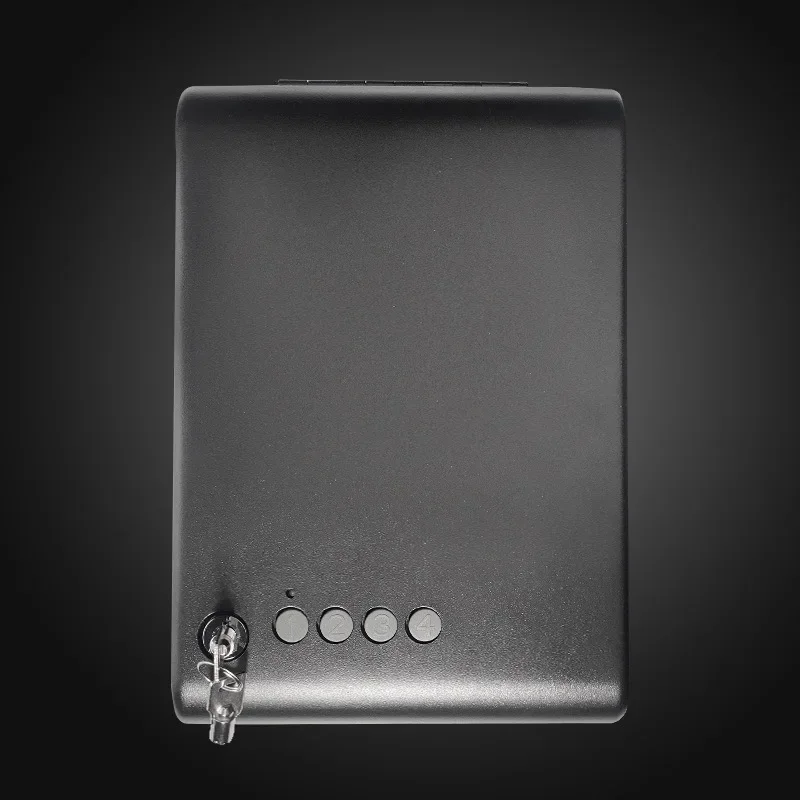 European Style Gun Safe Solid Steel Construction Rubberized Keypad Lock 4-Digit PIN Access Moisture Resistance