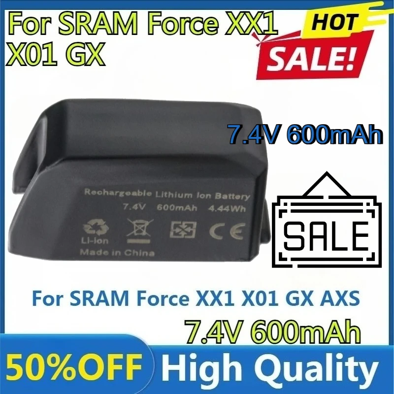 

For SRAM Force XX1 X01 GX AXS Red Black Axs Etap Wireless Electronic Battery Variable Speed Front and Rear 600mAh Battery