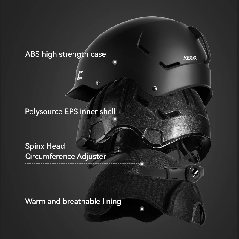 Capacete de esqui certificado COPOZZ, capacete de snowboard moldado integralmente com fivela magnética, motocicleta, neve, homens, mulheres, adultos