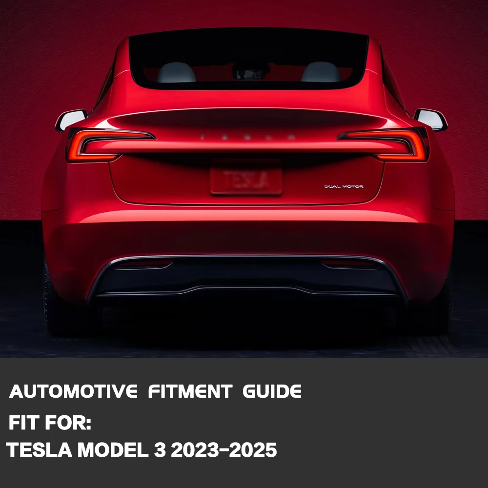 LED Rear Tail Light FOR Tesla Model 3 2023 2024 2025 Car Signal Brake Lamp Bumper Warning Light view 3