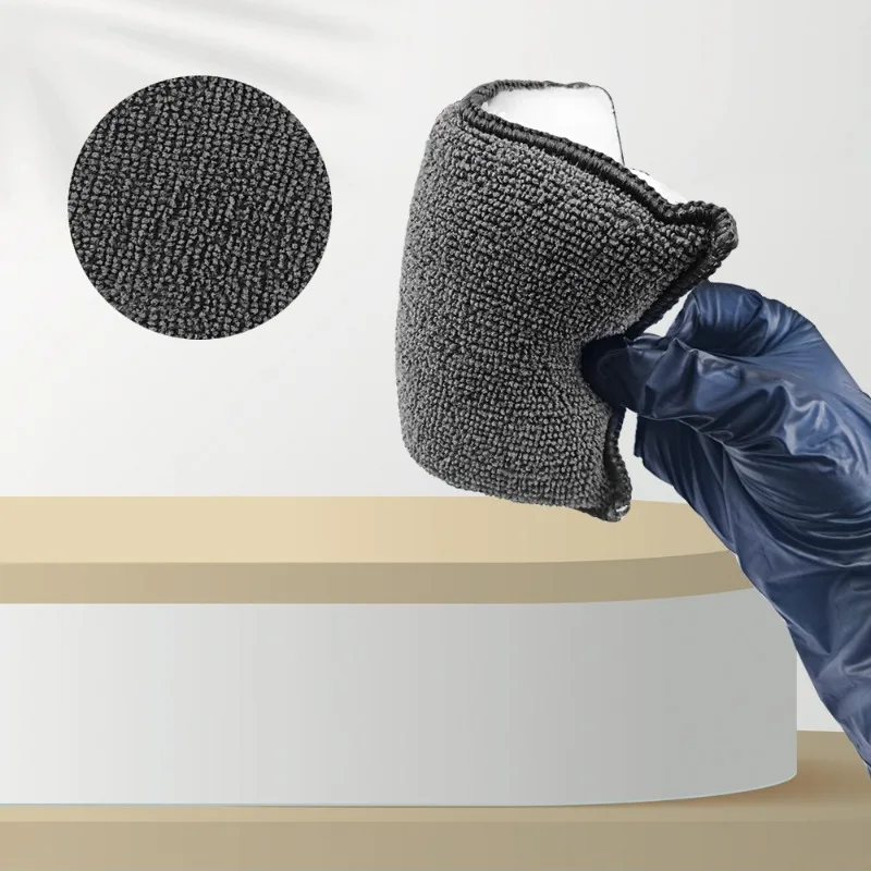 

2 шт., подушечка для мытья салона автомобиля, мягкая впитывающая деталь, щетина для чистки, без царапин, бытовая губка для чистки автомобиля из микрофибры