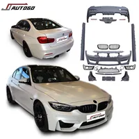 High Quality Body Kits For BMW 3 Series F30 2012-2018 Change to Sport Racing M3 M-Power Style Front+Rear Bumper assy