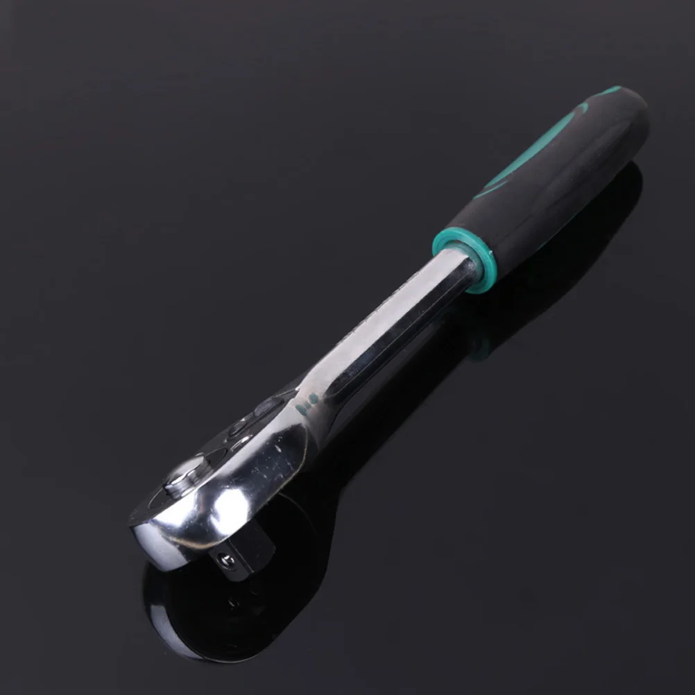 

12.5Mm 1/2 Inch Right Angle Flexible Reversible Screwdriver Quick Release Rubber Handle Tool For Tight Spaces