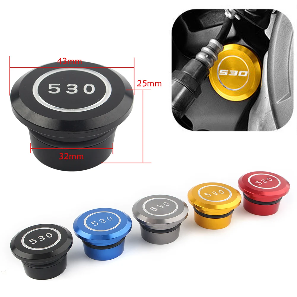 CNC Aluminum Motorcycle Frame Hole Cap Cover Plug For YAMAHA T-MAX TMAX 530 T-MAX530 TMAX530 2005-2016