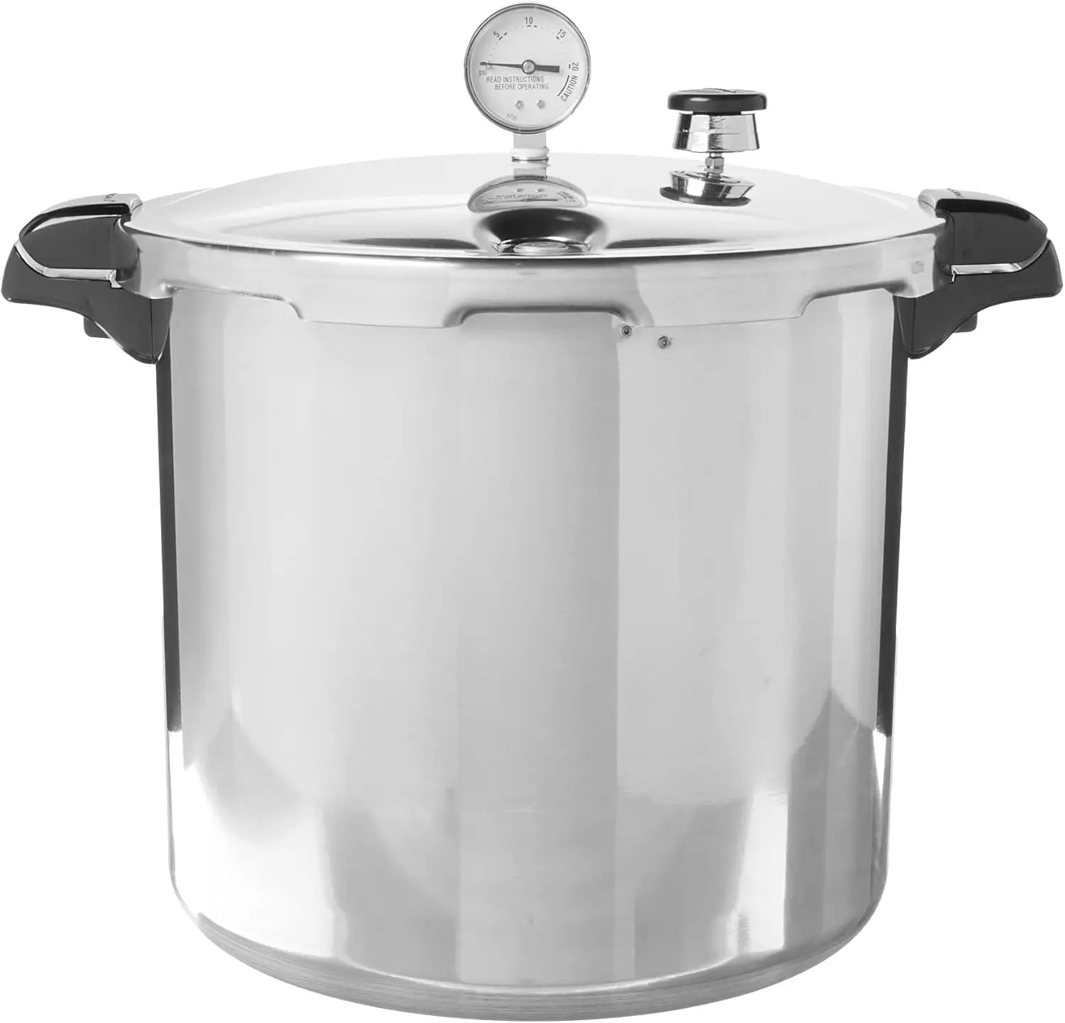

01784 23-Quart Induction Compatible Pressure Canner, Silver, Aluminum