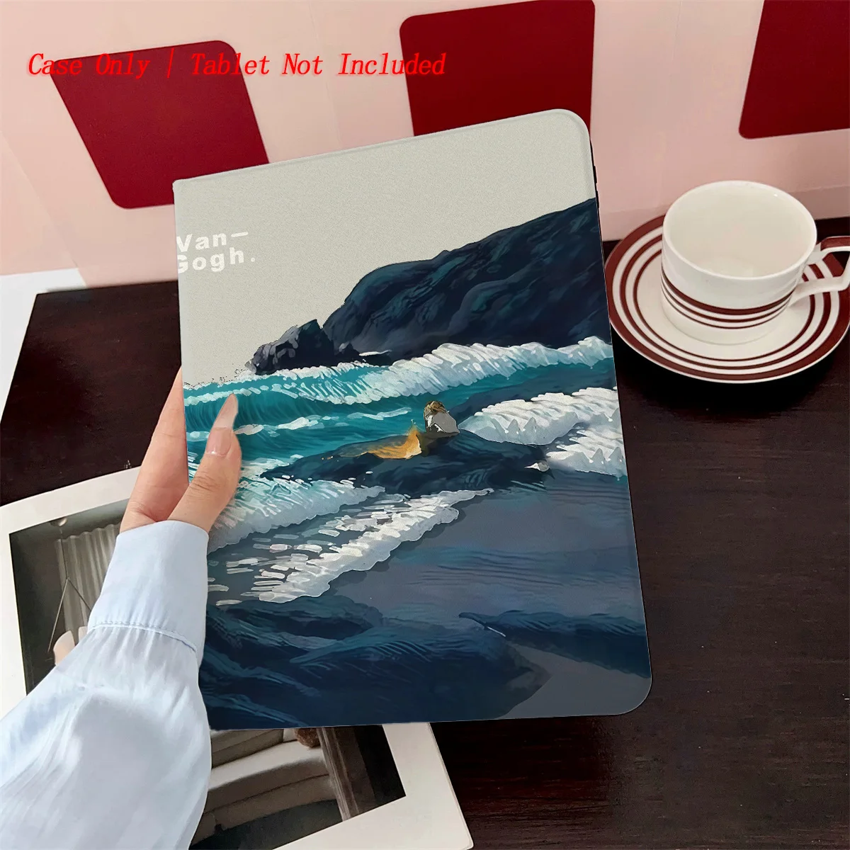 

Чехол для iPad с натуральными прибрежными клипсами и пляжным принтом для Air 4/5/6 10,9, 3-го поколения 9,7, защитный чехол от царапин