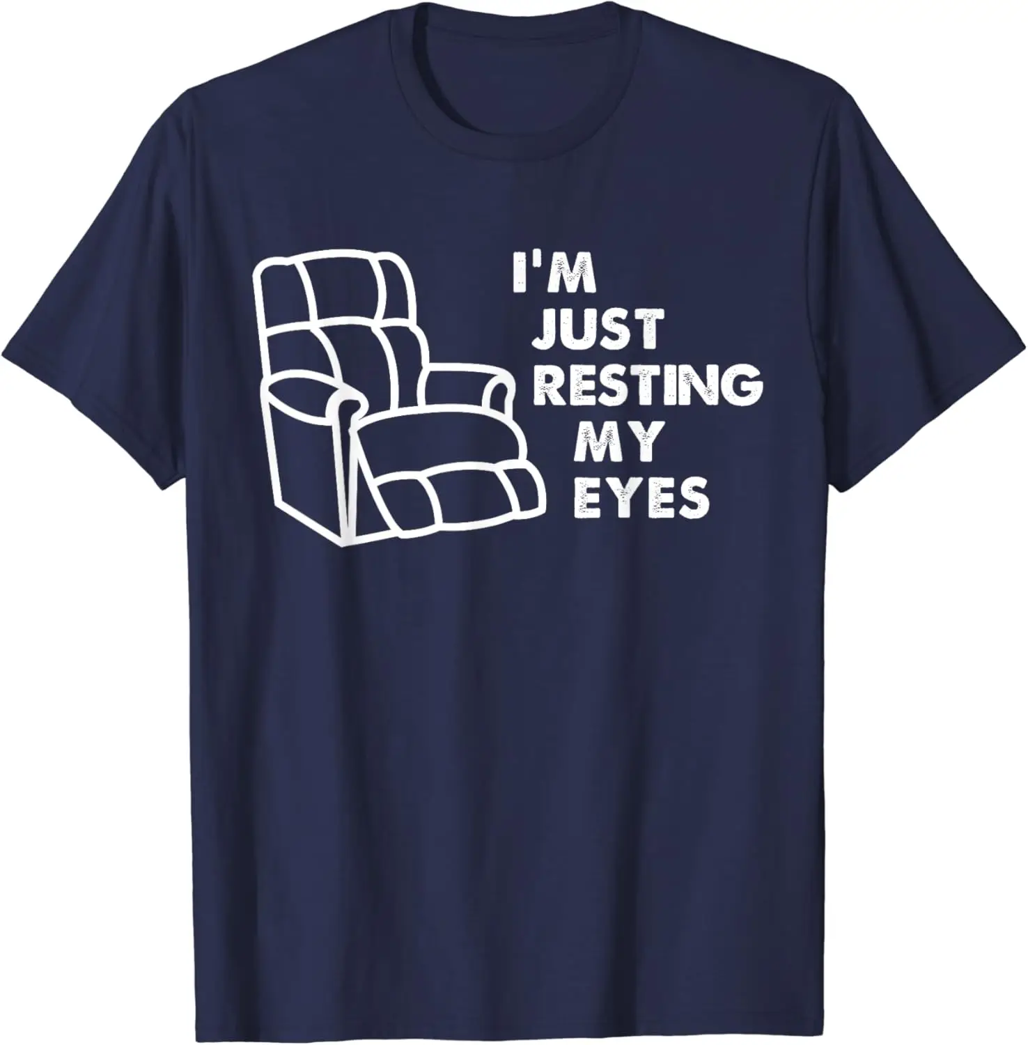 I'm Just Resting My Eyes Funny Vintage Dad Grandpa Gifts T-Shirt