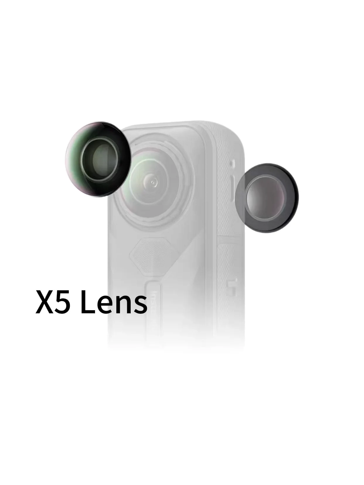 Zestaw wymiennych obiektywów do Insta360 X5 z narzędziami - łatwa wymiana, akcesoria do Insta 360 X5 — zdjęcie produktu 7