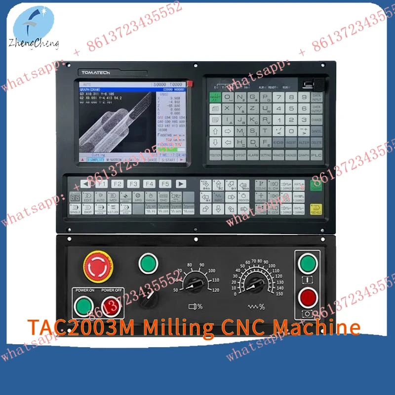 

Low Cost with PLC ATC Function 5 axis Pulse Direction CNC Milling Controller Arduino for Milling Machine Retrofitt and Upgrade