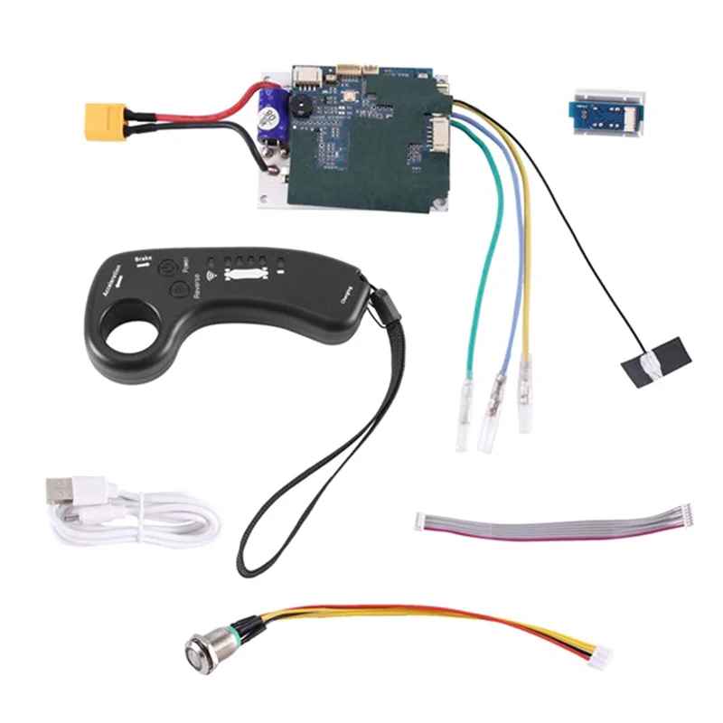 

A29Z-For Electric Skateboard Single Drive Belt Motor Controller Set Longboard ESC Scooter Mainboard With Remote Control Replacem