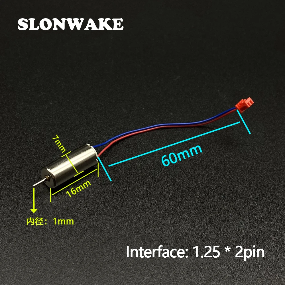 4 stücke DC 3V-3,7 V Mini Kernlosen Motor 716 Platzieren Kernlosen Hohe Qualität Für RC Drone quadcopter Motor Zubehör