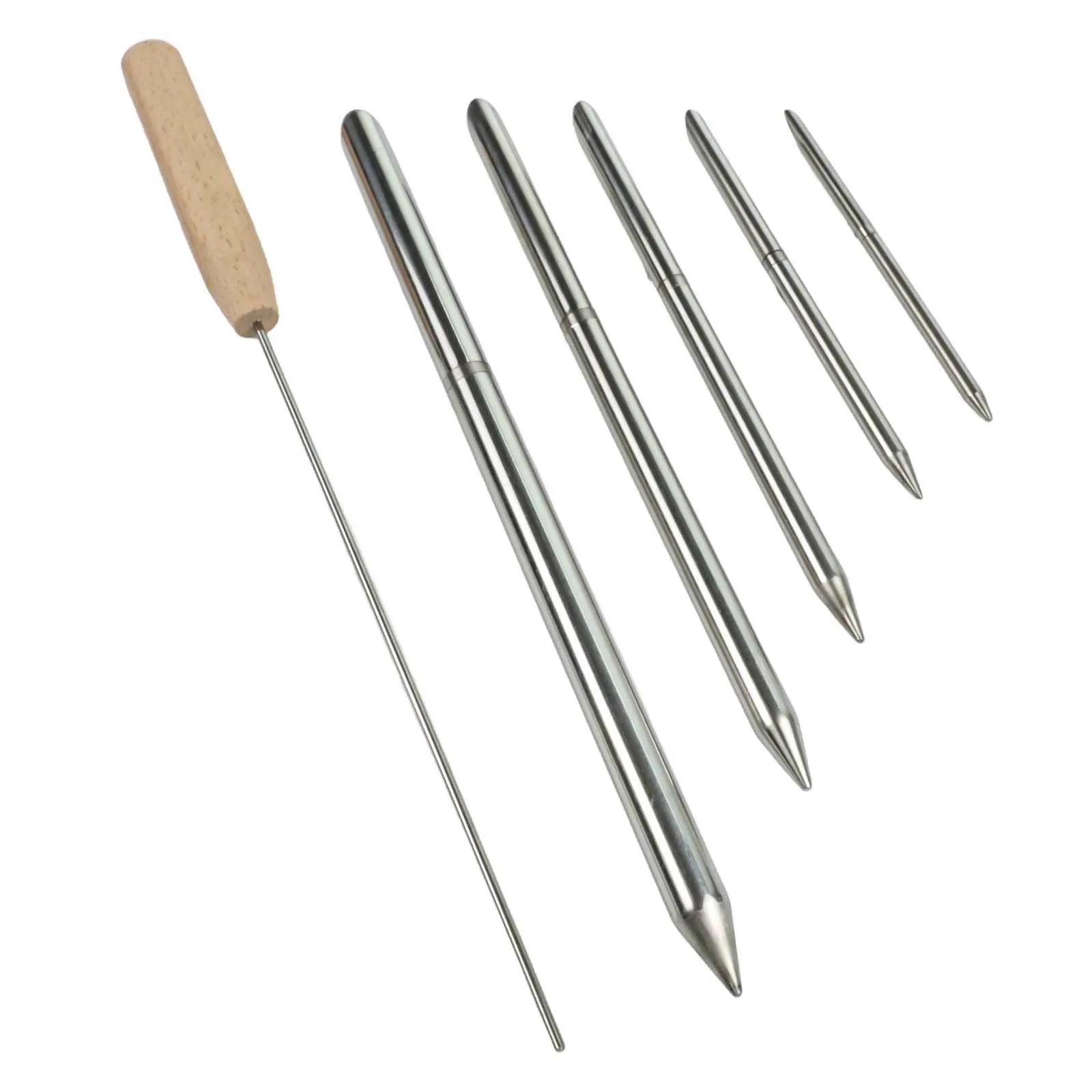 Ergonomic Rope Splicing Tool Kit with 5 Sizes for Efficient Recovery and Connection of Synthetic and Woven Ropes