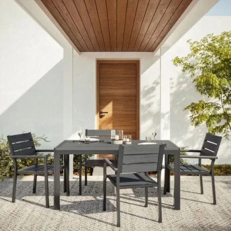 custom. Restaurant Hotel Resort BBQ Metal Aluminum Alloy Dinner Patio Outdoor Picnic Dining Camping Barbecue Garden Ta