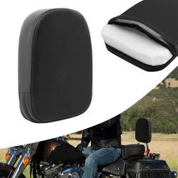 PU Leather Motorcycle Rear Sissy Bar Backrest Cushion Pad For Honda Yamaha Suzuki Harley Bobber Chopper Crusier Touring