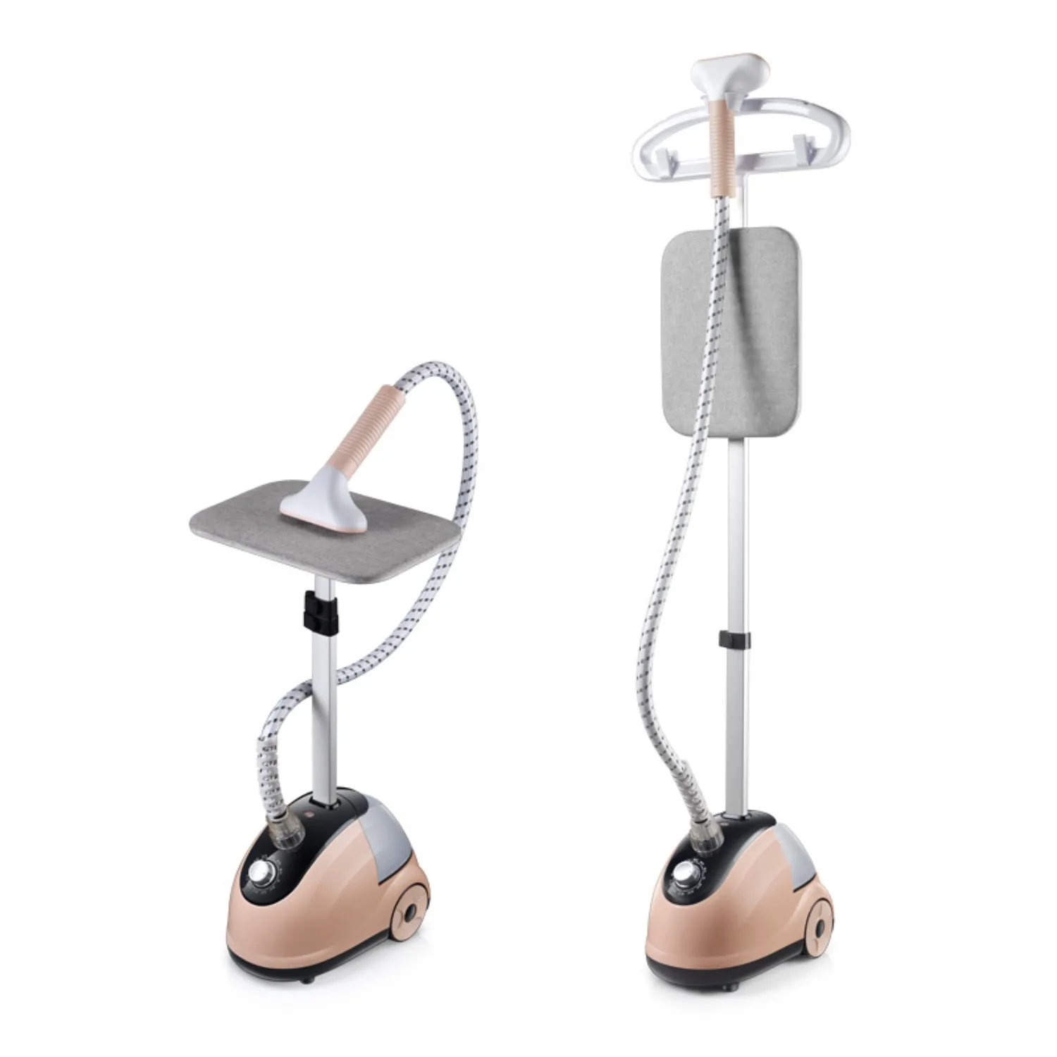 

Steam Iron for Clothes, 2000W Standing Garment Steamer handheld ironing machine 1.5L Water Tank 15S Fast Heat Adjustable Height