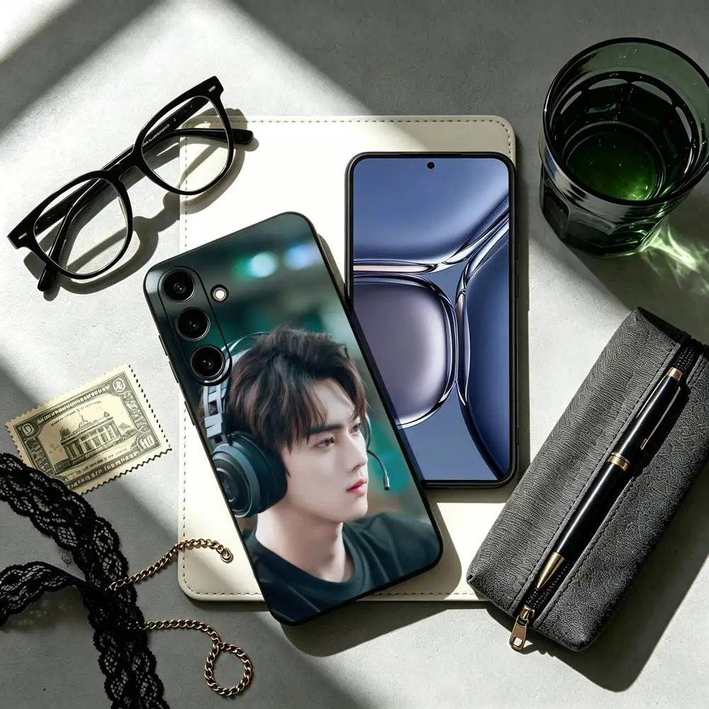 Xu Kai Chinese Superstar Phone Case For Samsung Galaxy A73,A72,A71,A70,A53,A52,A51,Soft Silicone Black Cover