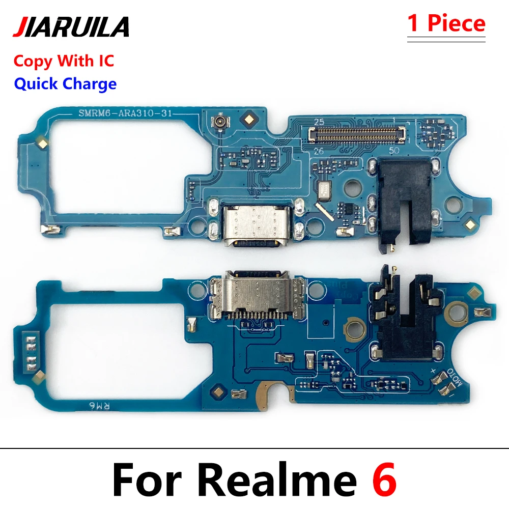 NEW USB fast Charging Port Dock Charger Plug Connector Board Flex Cable For Oppo Realme 7 6 6i 5 5i 3 Pro C11 C20 C25 With Micro