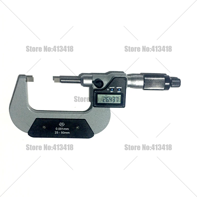 XIBEI Electronic Bblade Micrometers 0-25mm 25-50mm IP65 Waterproof Digital Micrometer Fast Measurement 50-75mm 100-125mm