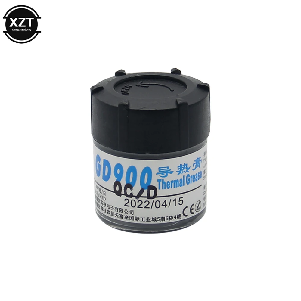 30g Gray Nano GD900 Containing Silver Thermal Conductivity Grease Paste for Cpu Computer Heat-dissipating Silicone Paste