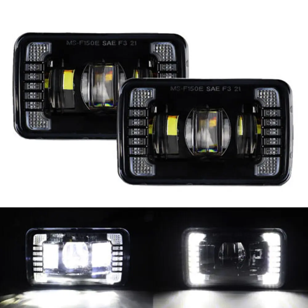 Bumper Driving Lamp LED Fog Lights DRL For Ford F150 2015 2016 2017 2018 2019 2020 High Low Beam Plug and Play Car Accessories