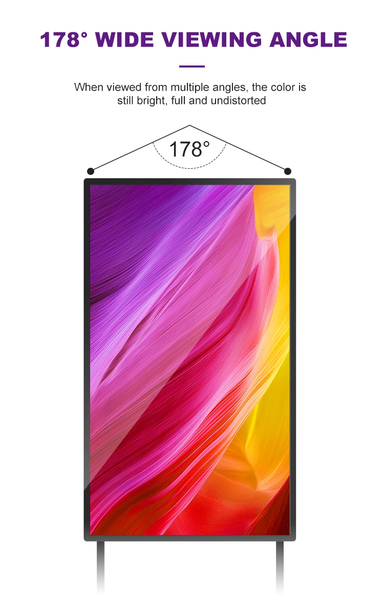 32 43 Macchina pubblicitaria da 49 pollici Spettacolo dal vivo Streaming Stand Schermo interattivo per apparecchiature di trasmissione