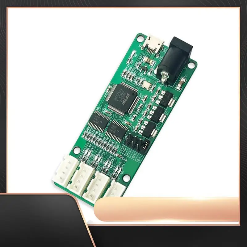 

LC-FT4232-4TTL USB To TTL Converter Module 4 Channel High Speed UART Serial Port Communication Board 5V 3.3V 2.5V 1.8V
