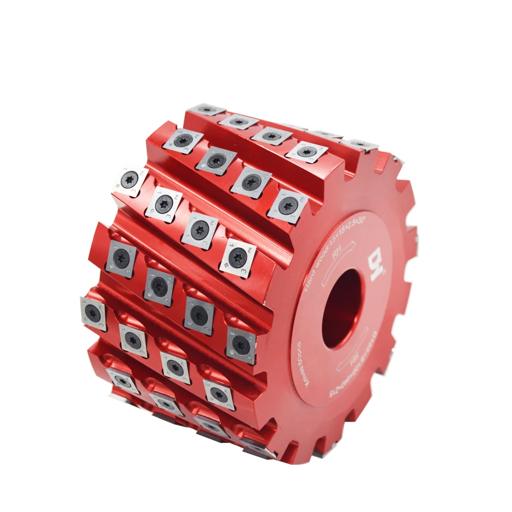 أدوات قطع غيار ماكينات الأعمال الخشبية الصناعية مخصصة لرأس القاطع ورشة الخشب رأس قاطع الأخشاب الحلزوني للبيع