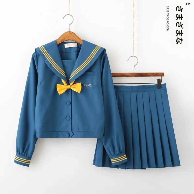 日本ファッション学生制服リトルプーシェン正統派jk制服スカート2025新作関西風襟付き日本風襟付きセーラー服