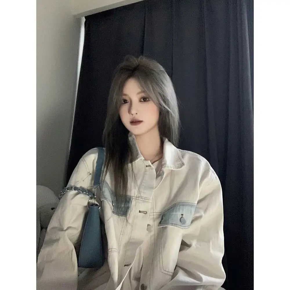 

Замшевые женские куртки-бомберы, осенне-зимнее пальто, женское кожаное пальто с рукавами и контрастным передним карманом на пуговицах, простое базовое женское пальто