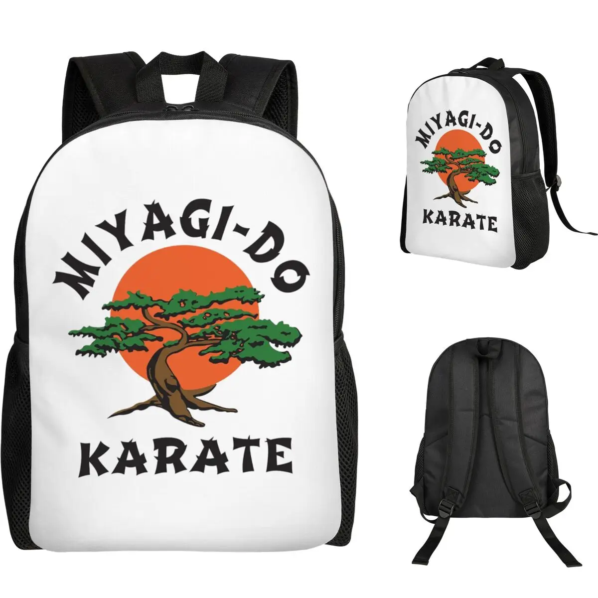 

Miyagi Do Jo Karate Martial Backpack Student Boys Girls BookBag School Bag Computer Shoulder Bags