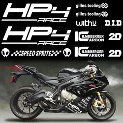 For S1000RR S 1000 rr HP4 Motorcycle Side Protection Tank Sticker Fender Body Fairing Upper Alien Head Decal Waterproof