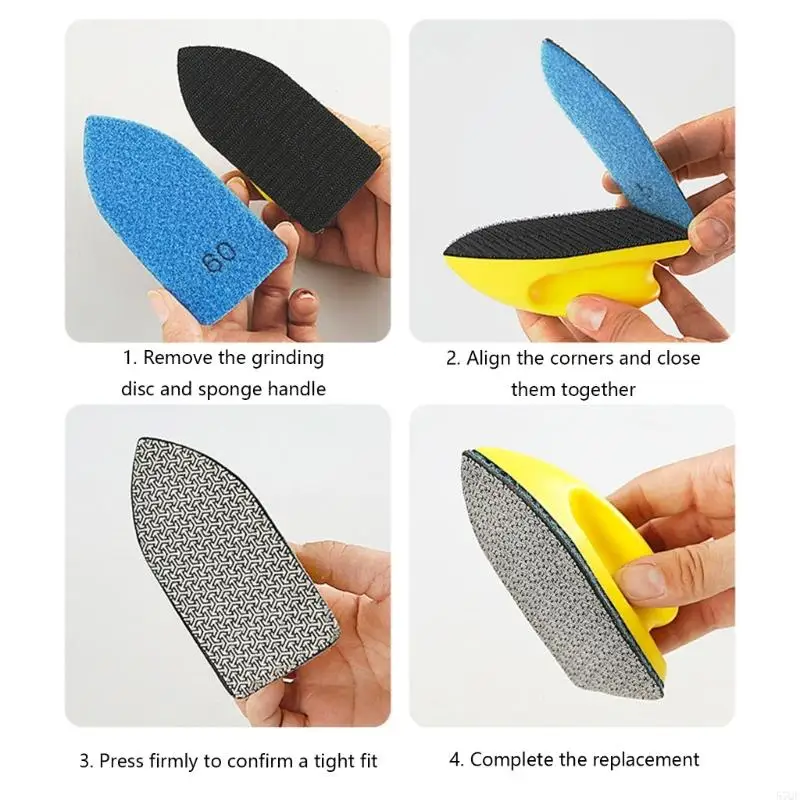 57qf Ecloplated Diamonds Posling Pad для полировки керамических плиток Мрамор