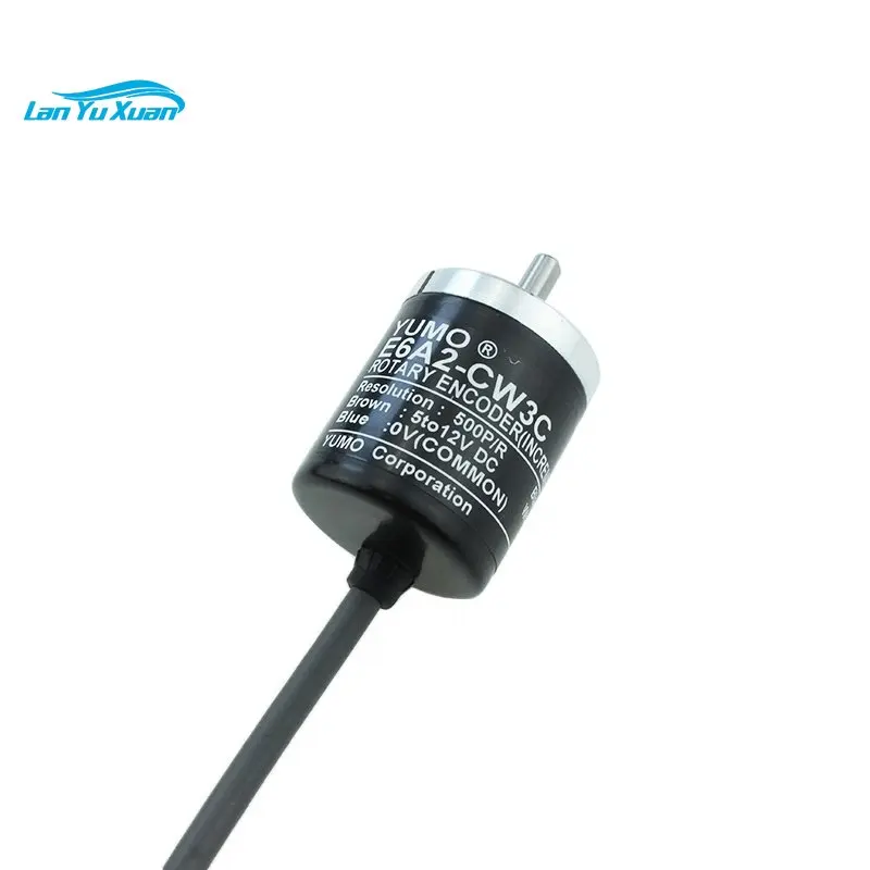 

Hot sales YUMO E6A2-CW3C 500PPR Incremental mechanical rotary encoder