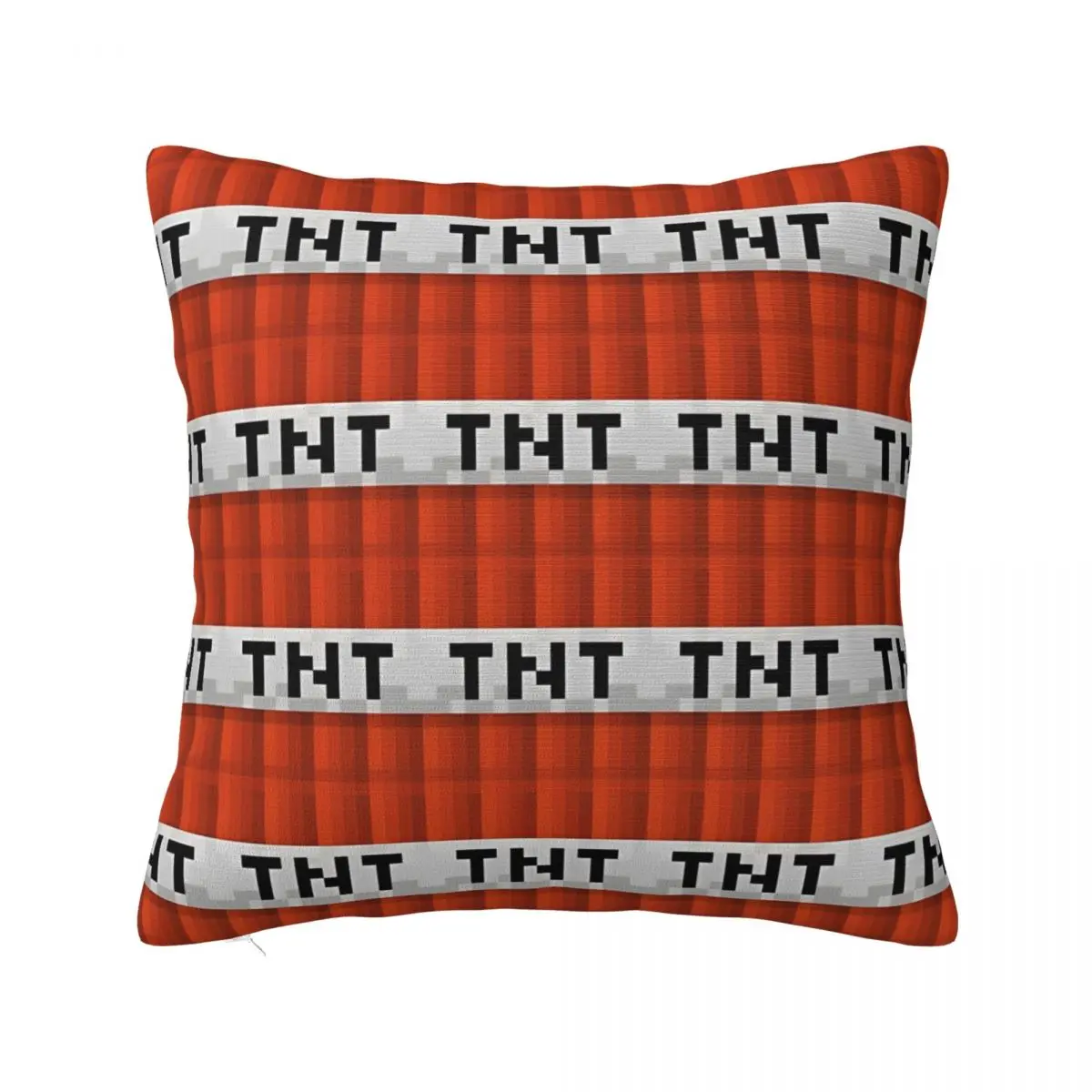 TNT Bomb Block Funny Meme Pixel Pillowcase Double-sided Printing Cushion Cover Decor Throw Pillow Case Cover Home Square 40X40cm