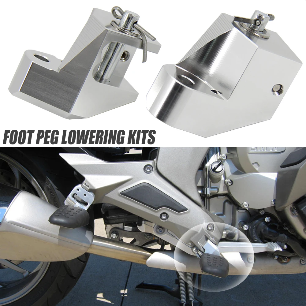 

For BMW K1600GT/GTL K1600B 2011-2020 K 1600B K1600GT Driver Lower 1.5" Motorcycle Accessories Driver Foot Peg Lowering Kits ﻿﻿