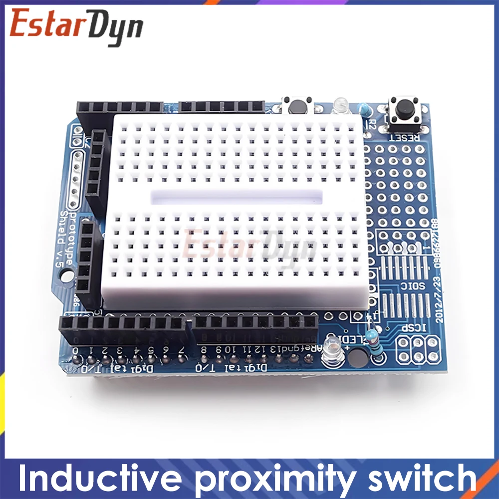 UNO Proto Shield mit SYB-170 Steckbrett, Erweiterungsplatine für DIY-Projekte und Elektronik-Prototyping