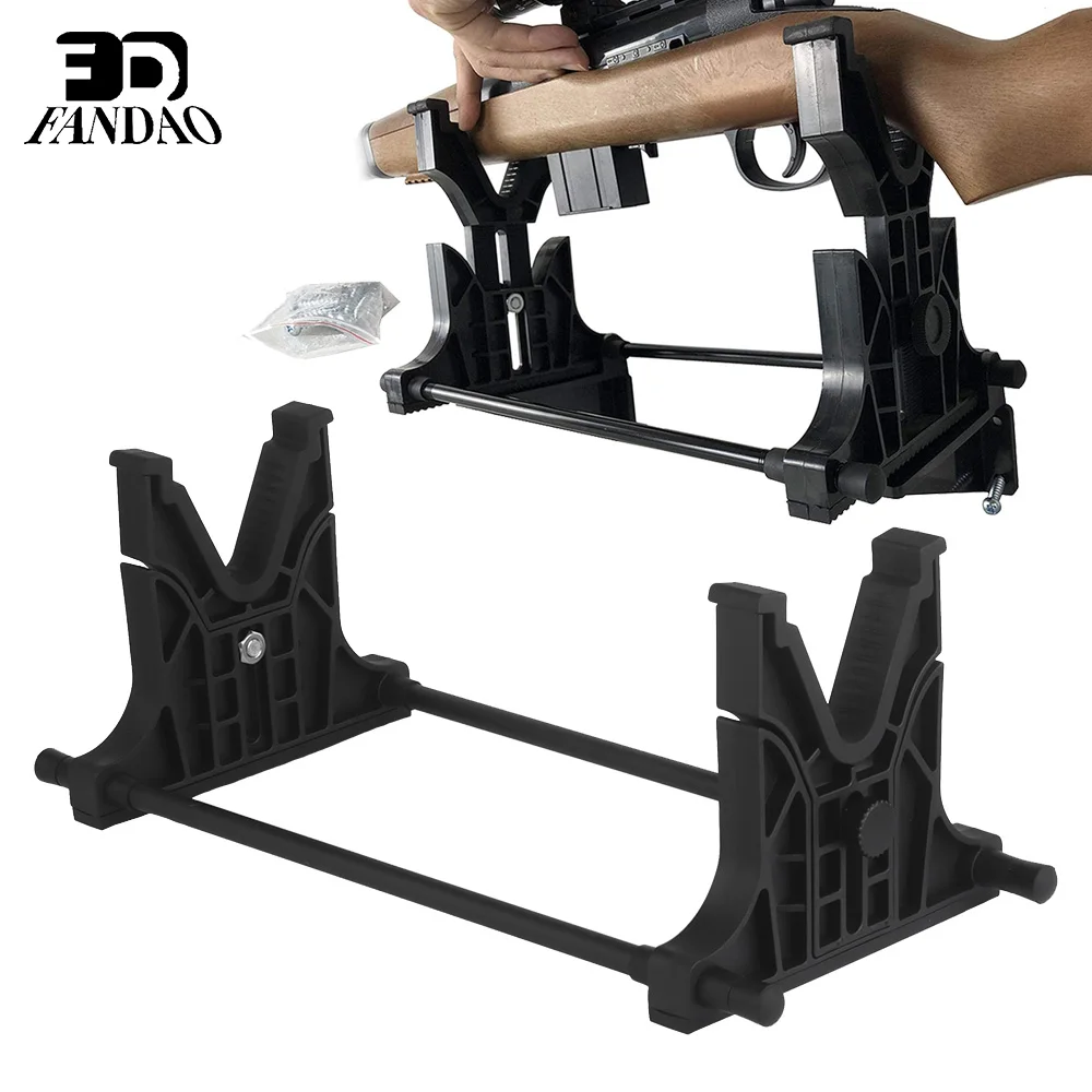 

Bench and Stand for Rifle Airsoft Gun Cleaning Stand Dual-purpose Shooting Rest Used As a Rifle Rack Hunting Rifle Accessories