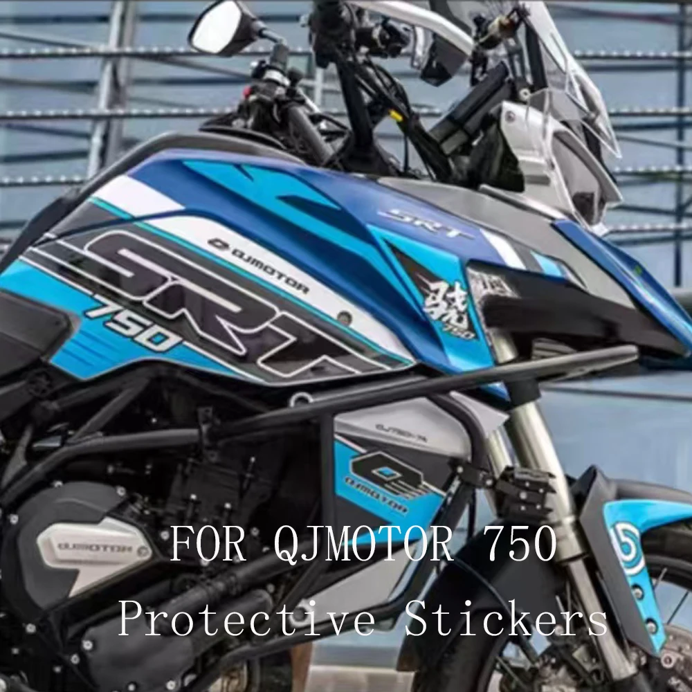 

FOR QJMOTOR 750 750 Motorcycle body decal protection stickers waterproof sunscreen 750 Pulled Prints Protective Stickers ﻿