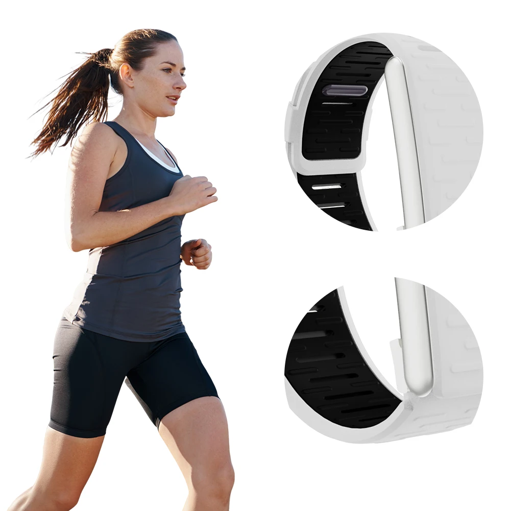 سوار معصم بديل من السيليكون، سوار ساعة قابل للتنفس وقابل للتعديل، سوار ساعة رياضي مقاوم للماء لـ Whoop 5.0